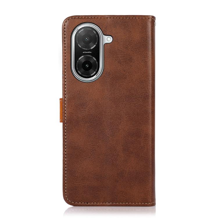 For Redmi A5 4G 173.3mm KHAZNEH Cowhide Texture Flip Leather Phone Case