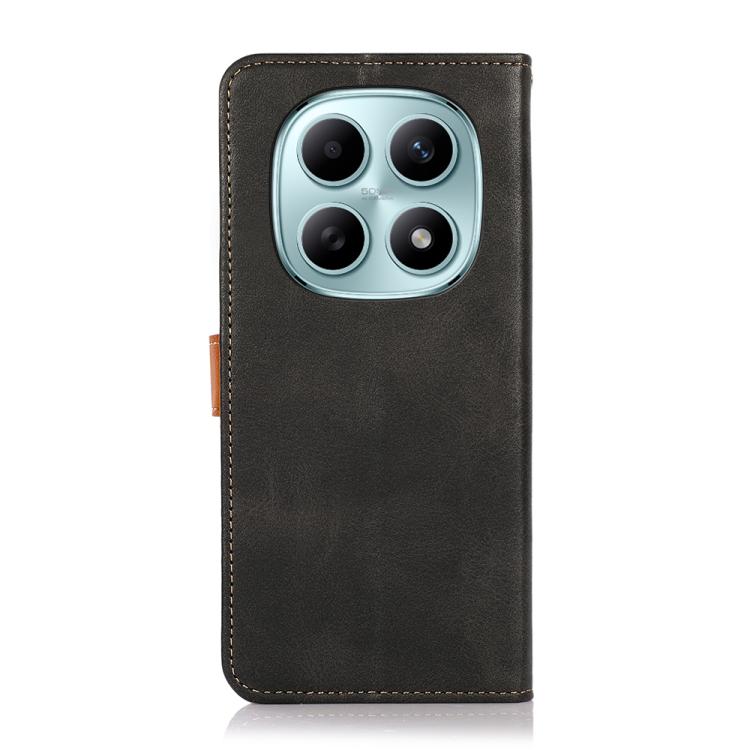 For Redmi Note 15 5G Global 164mm KHAZNEH Cowhide Texture Flip Leather Phone Case