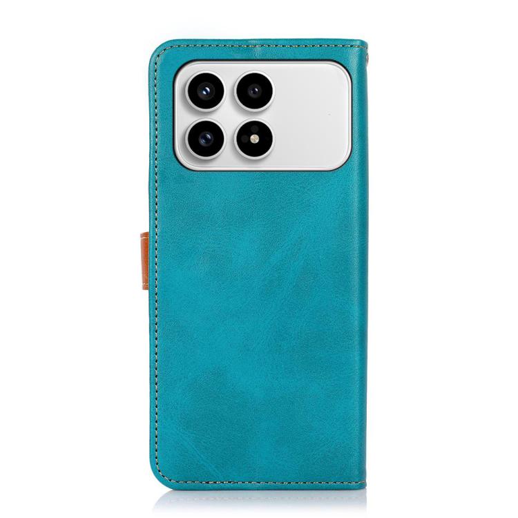For Redmi K90/Poco F8 Pro KHAZNEH Cowhide Texture Flip Leather Phone Case