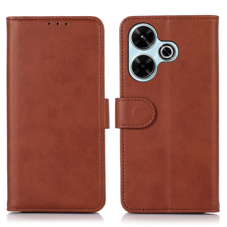 For Xiaomi Redmi 13 4G Cow Texture Leather Phone Case