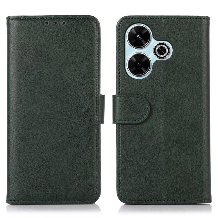 For Xiaomi Redmi 13 4G Cow Texture Leather Phone Case