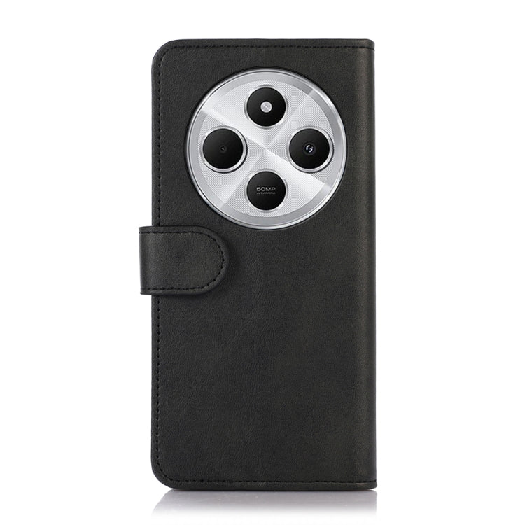For Redmi 14C 4G Cow Texture Leather Phone Case