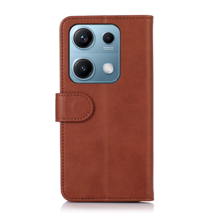 For Redmi Note 14S 4G Cow Texture Leather Phone Case