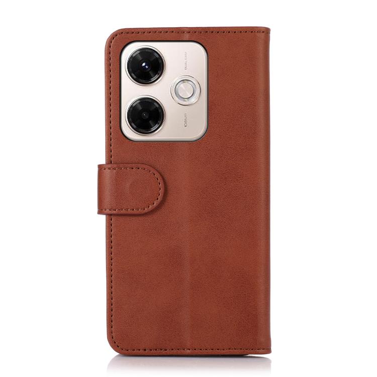 For Redmi 13X Cow Texture Leather Phone Case
