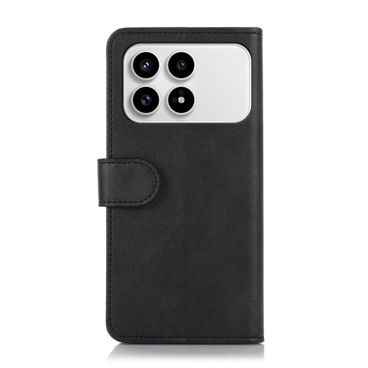 For Redmi K90/Poco F8 Pro Cow Texture Leather Phone Case