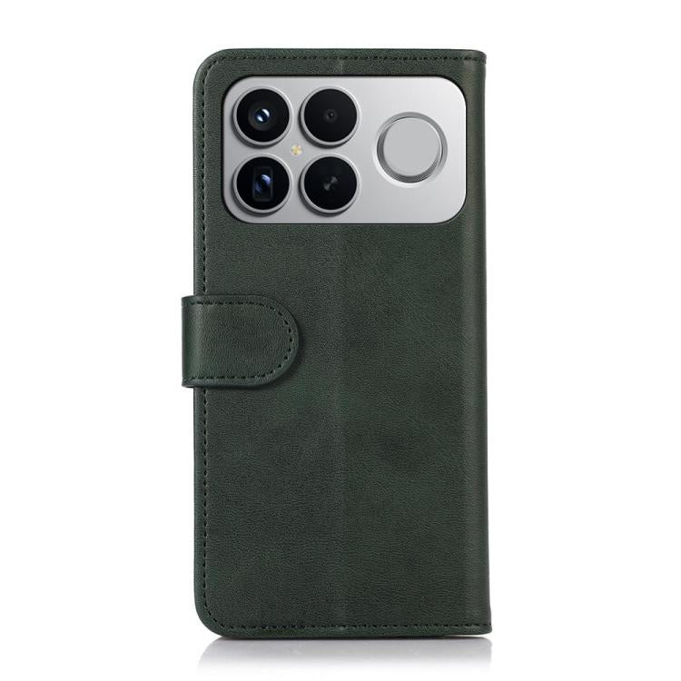 For Redmi K90 Pro Max/Poco F8 Ultra Cow Texture Leather Phone Case
