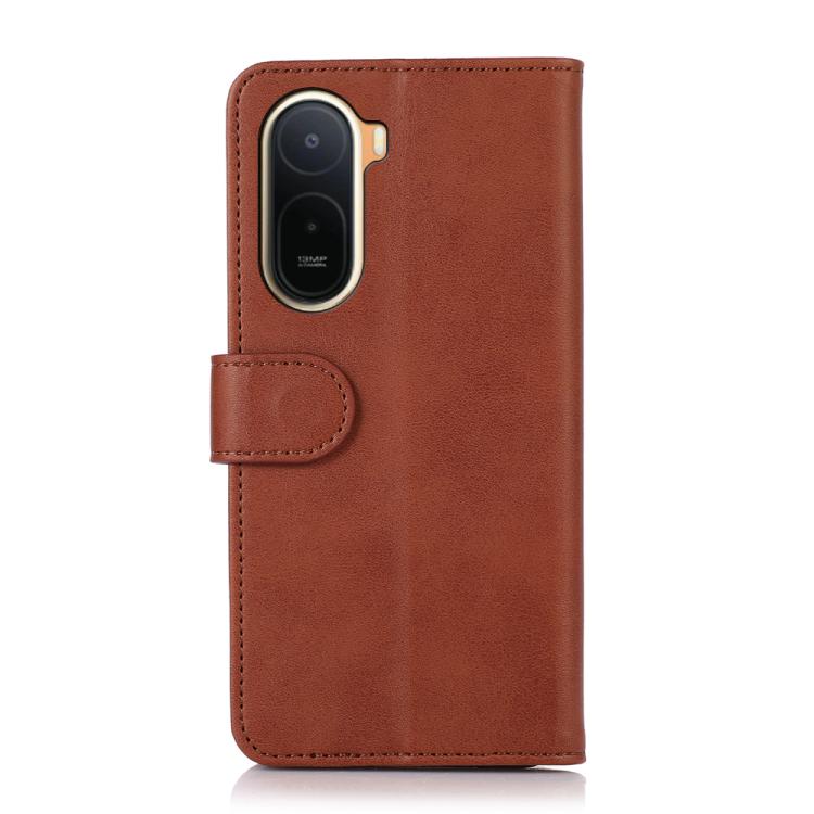 For Redmi A7 Pro 171mm/Poco C85x 5G Cow Texture Leather Phone Case