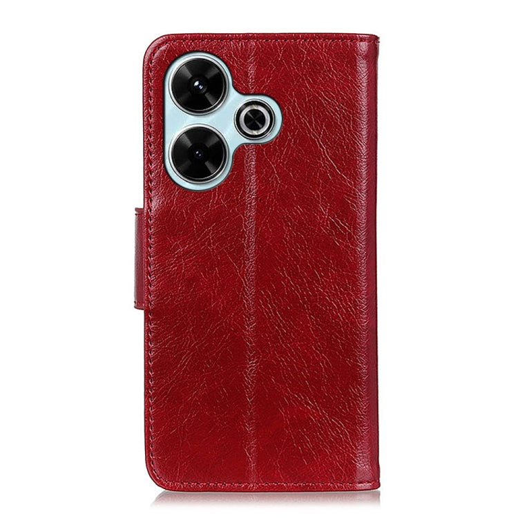 For Xiaomi Redmi 13 4G Nappa Texture Horizontal Flip Leather Phone Case