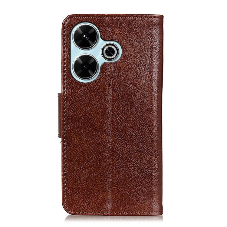 For Xiaomi Redmi 13 4G Nappa Texture Horizontal Flip Leather Phone Case