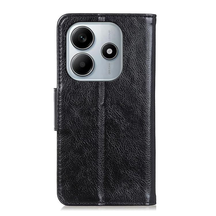 For Redmi Note 14 4G 164.84mm Nappa Texture Horizontal Flip Leather Phone Case