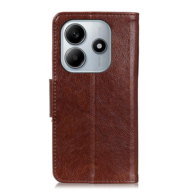 For Redmi Note 14 4G 164.84mm Nappa Texture Horizontal Flip Leather Phone Case