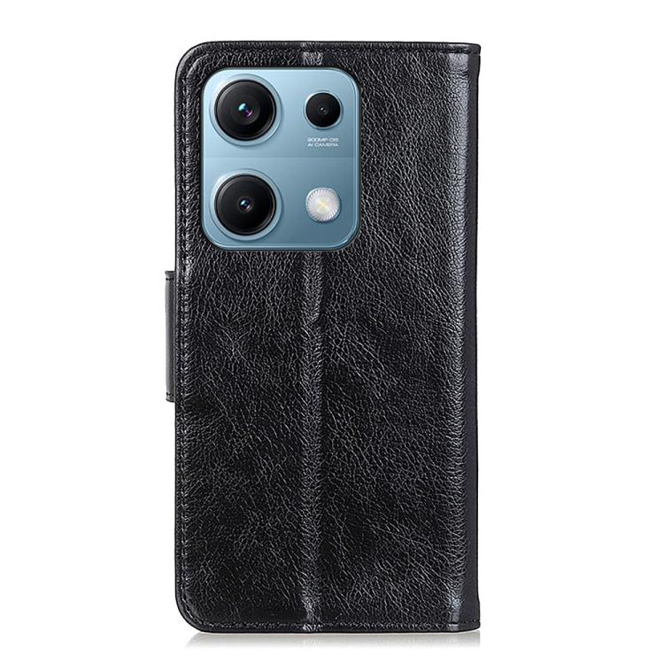 For Redmi Note 14S 4G Nappa Texture Horizontal Flip Leather Phone Case