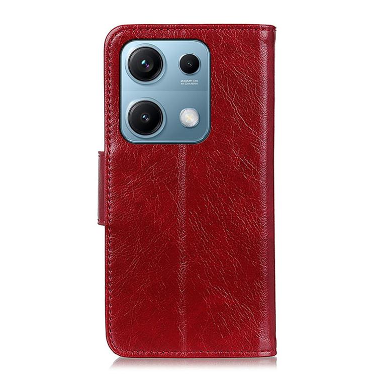 For Redmi Note 14S 4G Nappa Texture Horizontal Flip Leather Phone Case