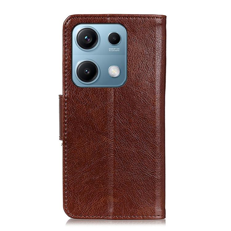 For Redmi Note 14S 4G Nappa Texture Horizontal Flip Leather Phone Case
