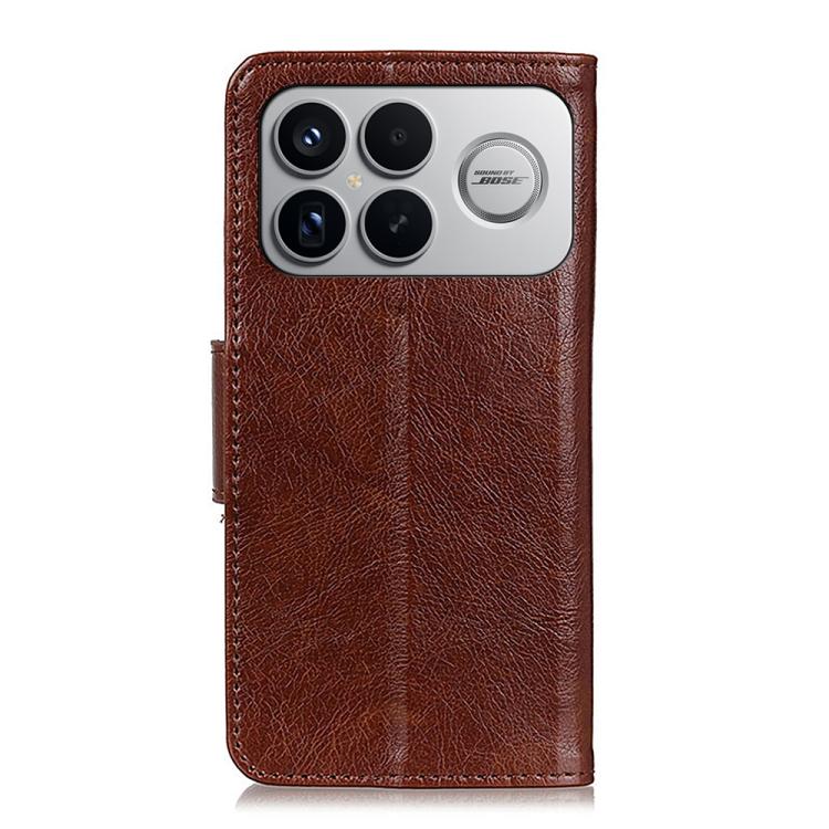 For Redmi K90 Pro Max/Poco F8 Ultra Nappa Texture Horizontal Flip Leather Phone Case