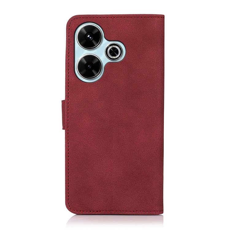 For Xiaomi Redmi 13 4G KHAZNEH Matte Texture Leather Phone Case