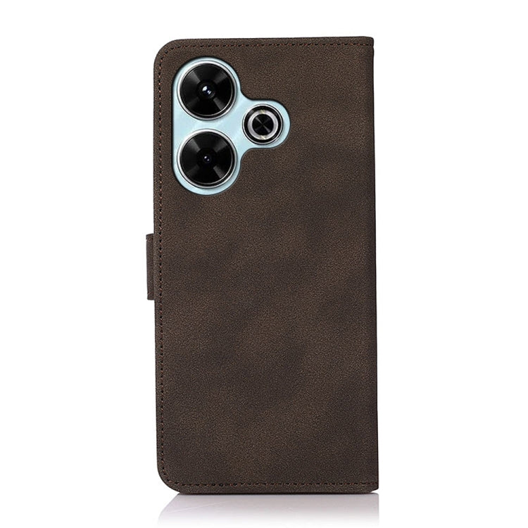 For Xiaomi Redmi 13 4G KHAZNEH Matte Texture Leather Phone Case