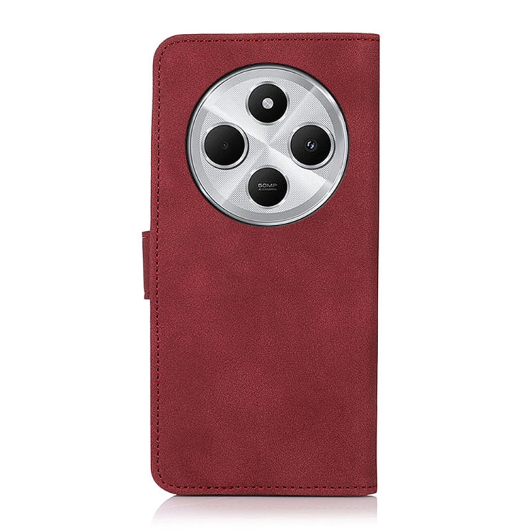 For Redmi 14C 4G KHAZNEH Matte Texture Leather Phone Case