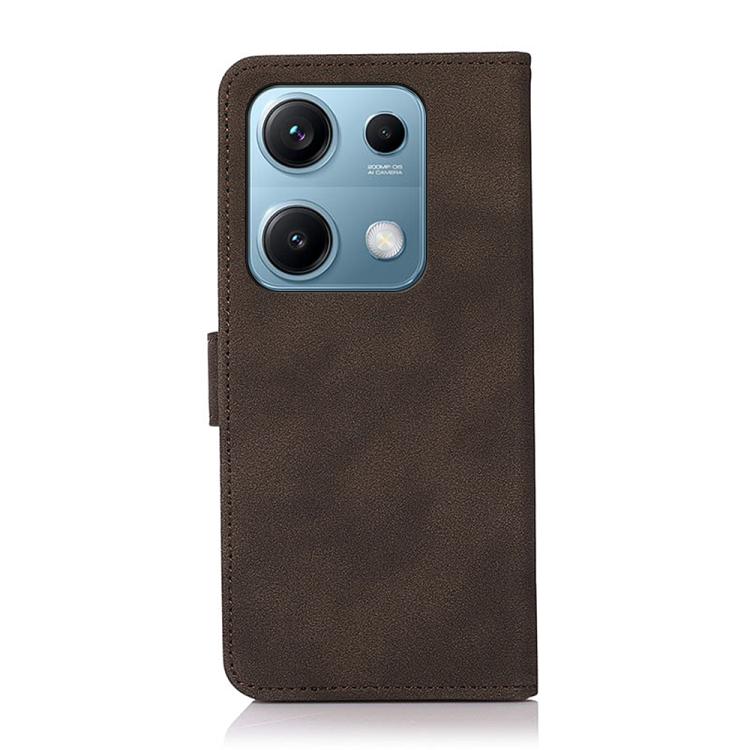 For Redmi Note 14S 4G KHAZNEH Matte Texture Leather Phone Case