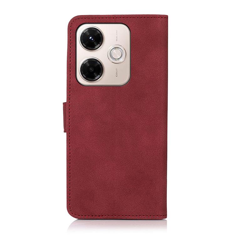 For Redmi 13x KHAZNEH Matte Texture Leather Phone Case