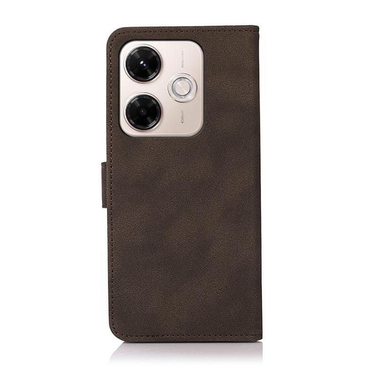 For Redmi 13x KHAZNEH Matte Texture Leather Phone Case