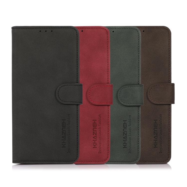 For Redmi 13x KHAZNEH Matte Texture Leather Phone Case