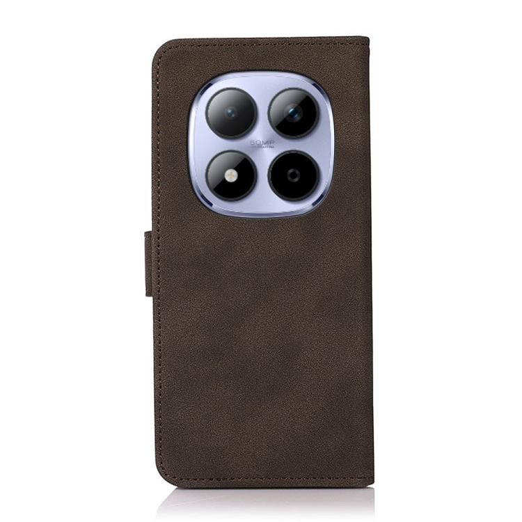 For Redmi Note 15 Pro+ 5G Global 163.3 KHAZNEH Matte Texture Leather Phone Case
