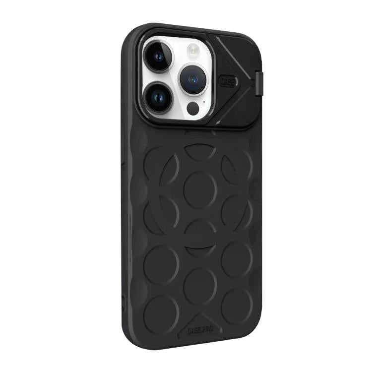 For iPhone 13 Pro Lens Frame Holder MagSafe PC Hybrid TPU Phone Case