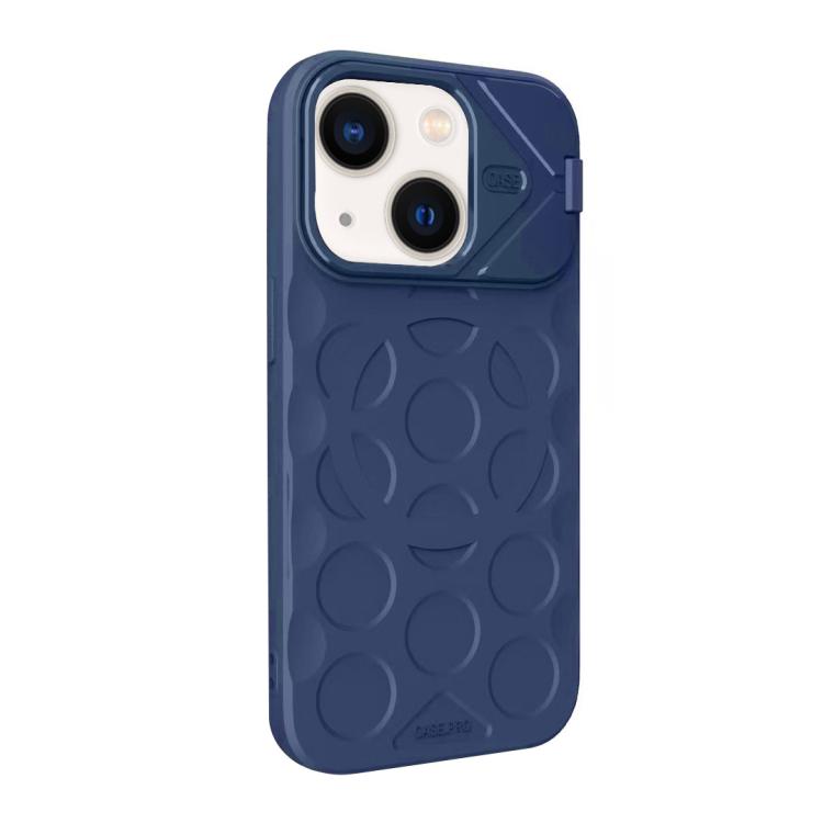 For iPhone 13 Lens Frame Holder MagSafe PC Hybrid TPU Phone Case