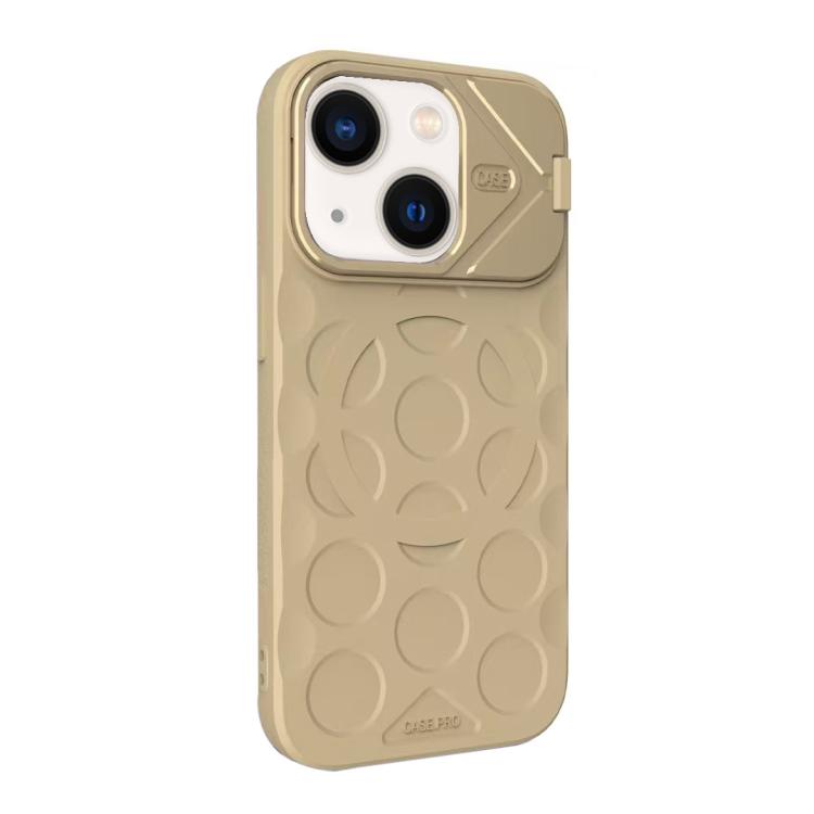 For iPhone 13 Lens Frame Holder MagSafe PC Hybrid TPU Phone Case