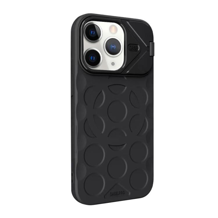 For iPhone 11 Pro Max Lens Frame Holder MagSafe PC Hybrid TPU Phone Case