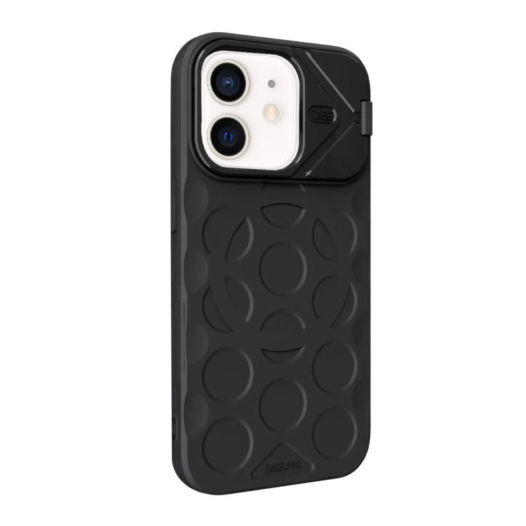 For iPhone 11 Lens Frame Holder MagSafe PC Hybrid TPU Phone Case