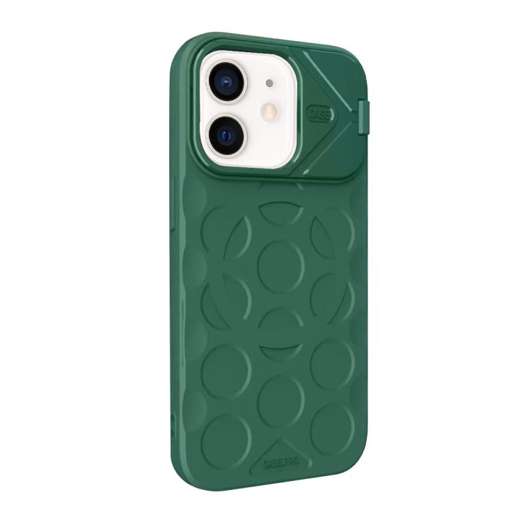 For iPhone 11 Lens Frame Holder MagSafe PC Hybrid TPU Phone Case