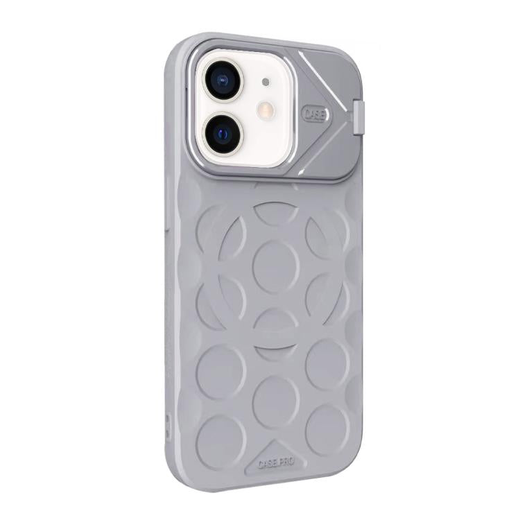 For iPhone 11 Lens Frame Holder MagSafe PC Hybrid TPU Phone Case