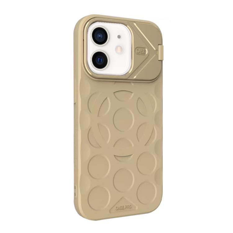 For iPhone 11 Lens Frame Holder MagSafe PC Hybrid TPU Phone Case