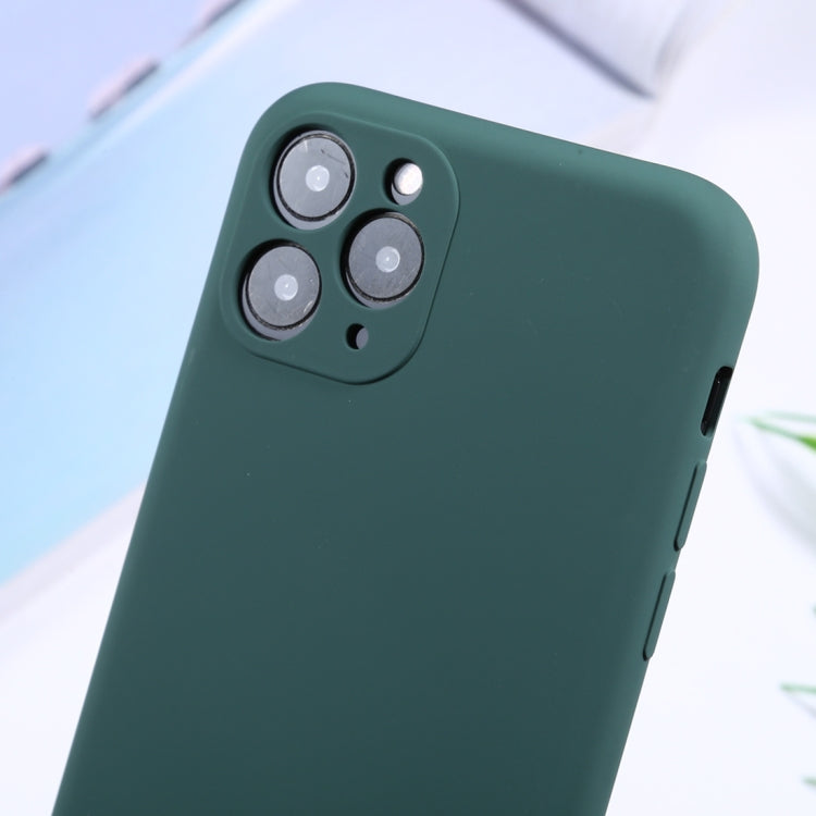 For iPhone 11 Silicone Camera Precision Hole Phone Protective Case