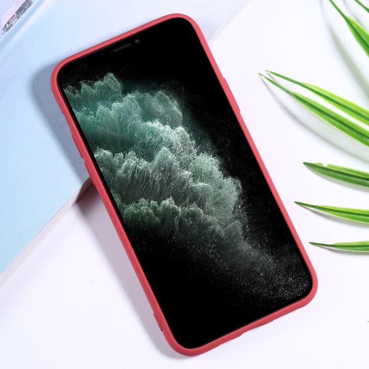 For iPhone 11 Silicone Camera Precision Hole Phone Protective Case
