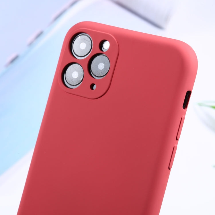 For iPhone 11 Silicone Camera Precision Hole Phone Protective Case