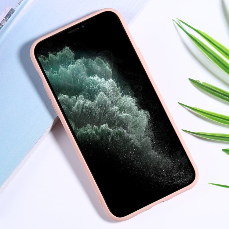 For iPhone 11 Silicone Camera Precision Hole Phone Protective Case