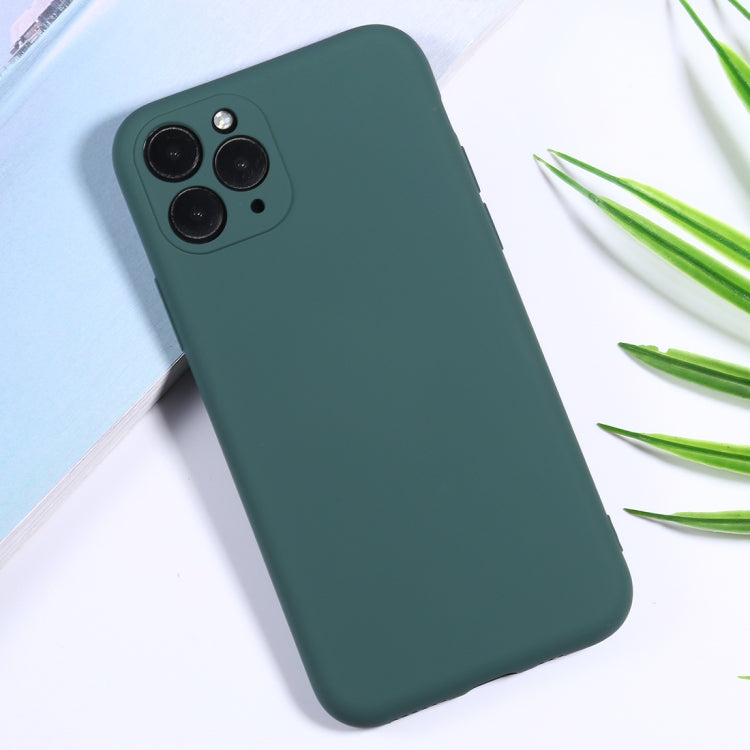 For iPhone 11 Pro Silicone Camera Precision Hole Phone Protective Case
