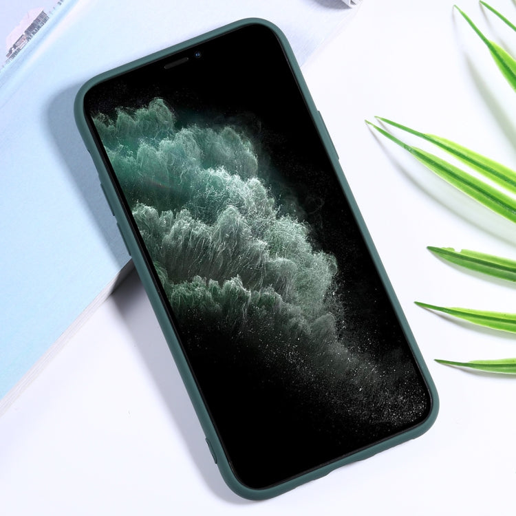 For iPhone 11 Pro Silicone Camera Precision Hole Phone Protective Case