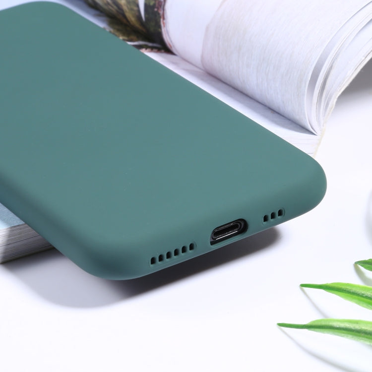 For iPhone 11 Pro Silicone Camera Precision Hole Phone Protective Case