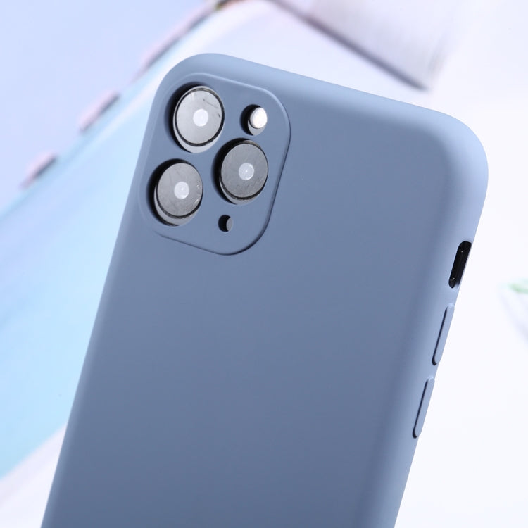 For iPhone 11 Pro Silicone Camera Precision Hole Phone Protective Case