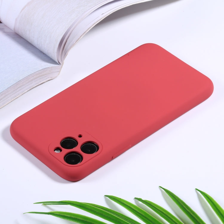 For iPhone 11 Pro Silicone Camera Precision Hole Phone Protective Case