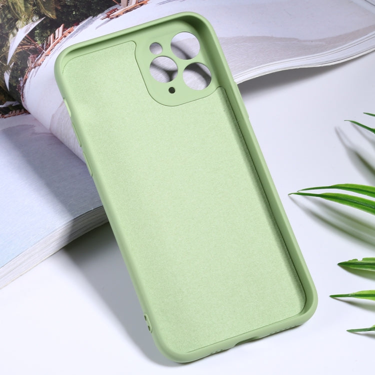 For iPhone 11 Pro Silicone Camera Precision Hole Phone Protective Case