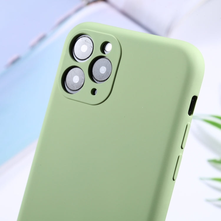 For iPhone 11 Pro Silicone Camera Precision Hole Phone Protective Case