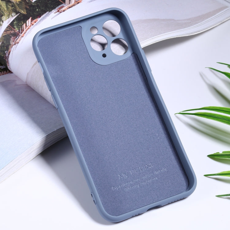 For iPhone 11 Pro Max Silicone Camera Precision Hole Phone Protective Case