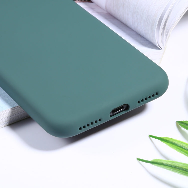 For iPhone X / XS Silicone Camera Precision Hole Phone Protective Case