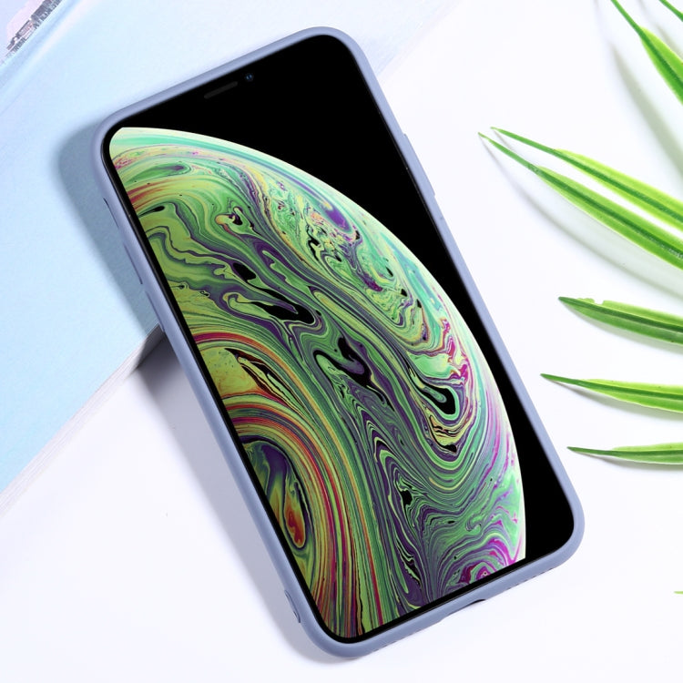 For iPhone X / XS Silicone Camera Precision Hole Phone Protective Case