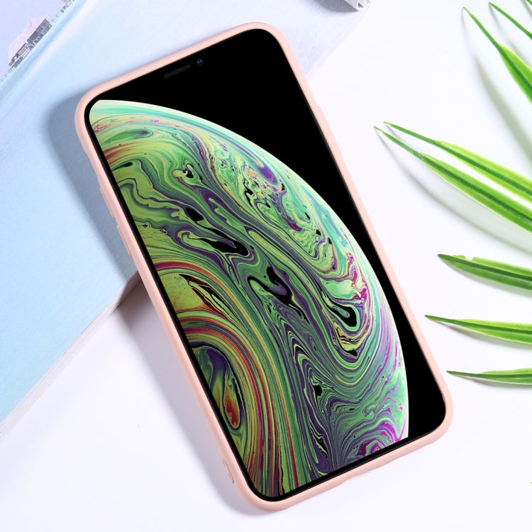For iPhone XR Silicone Camera Precision Hole Phone Protective Case